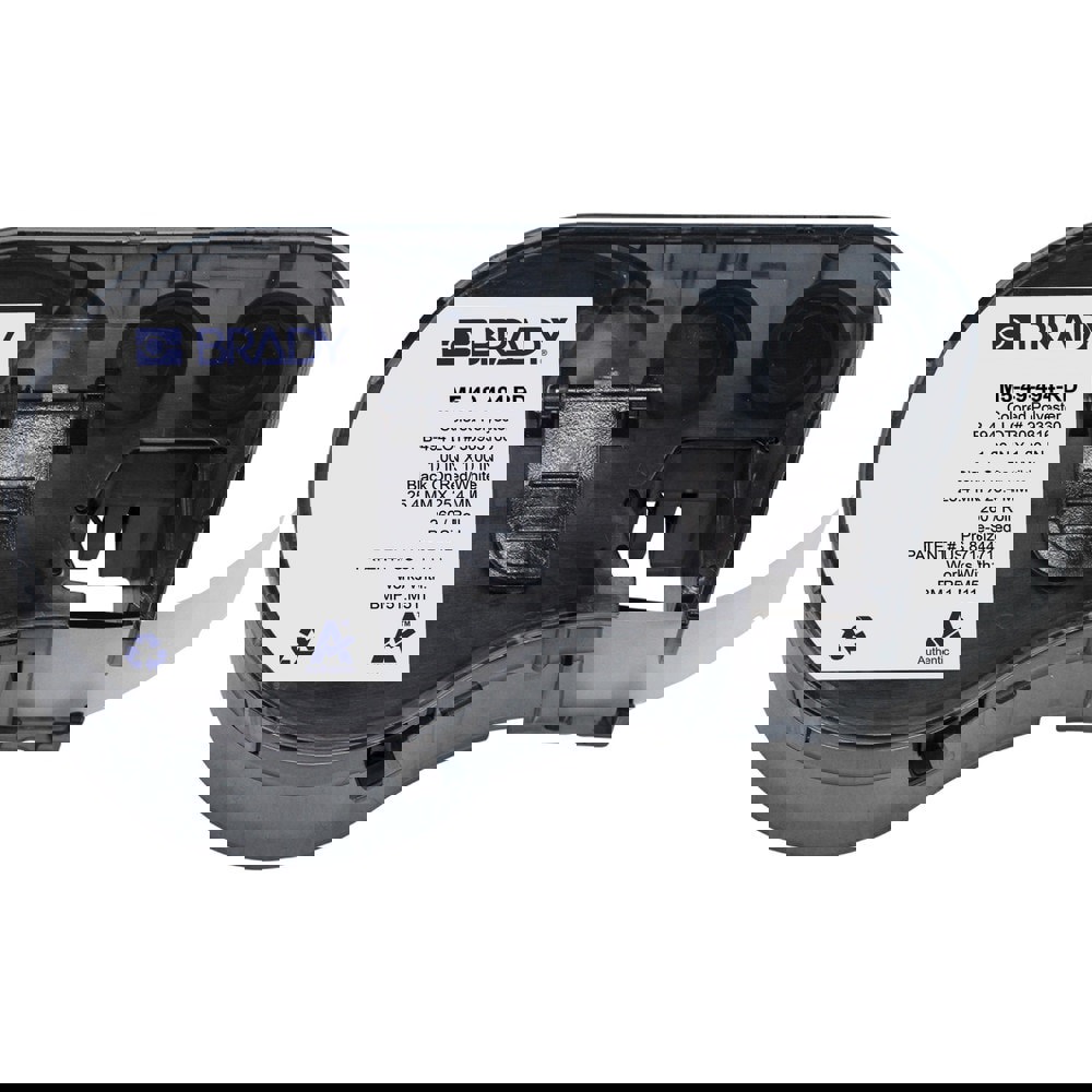 Labels, Ribbons & Tapes; Application: Label Printer Cartridge ; Type: Label Printer Cartridge ; Color Family: Red ; Color: Black on Red, White ; Number Of Labels Per Roll: 260 ; For Use With: BMP51; BMP53; M511